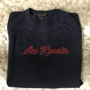 Banana Republic Au Revoir 3/4 Merino Sweatshirt